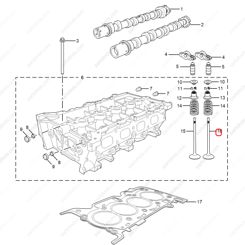 MG Valve OEM 10584642 FOR  MG5