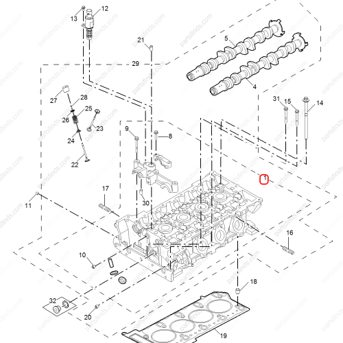 MG Cylinder head OEM 10239932 FOR  MG ZS MG5 MG GT