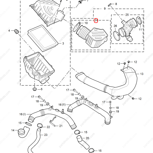 MG Resonance box OEM 10818125 FOR  MG HS