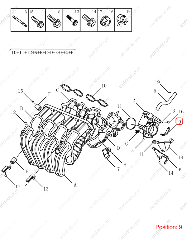 GEELY Wire harness bracket OEM 2029010300 / 1016057834 FOR Emgrand