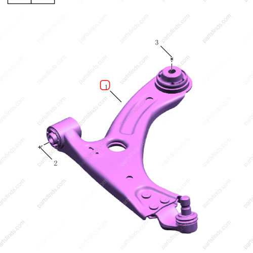 GEELY Control arm OEM 4017022200 / 6600005796 FOR  Tugella