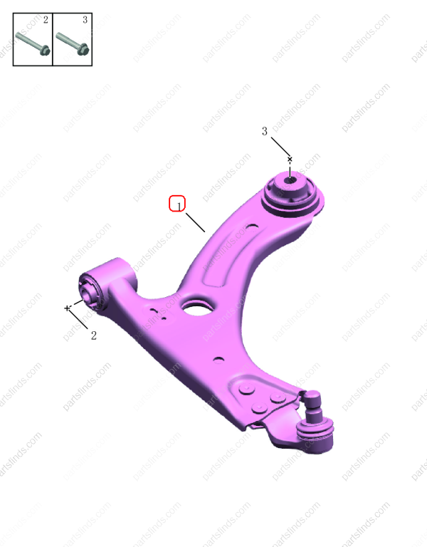 GEELY Control arm OEM 4017022200 / 6600005796 FOR Tugella