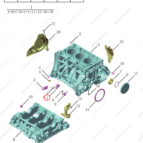 GEELY Knock sensor OEM 1033024500 / 31370761 FOR  Coolray