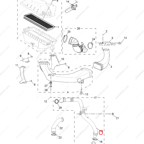 MG Turbocharger pipe OEM 10090521 FOR