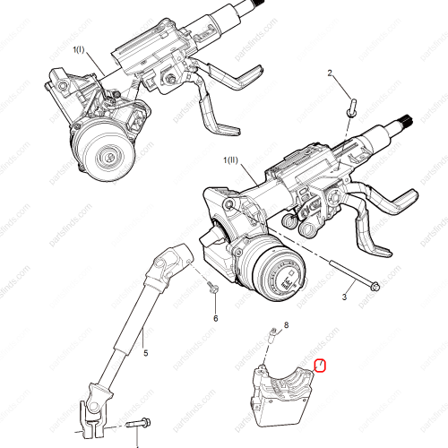 MG Steering column control unit OEM 10289635 FOR  MG6 MG HS RX5