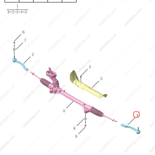 GEELY Tie Rod End OEM 4036026100 / 6600165265 FOR  OKAVANGO