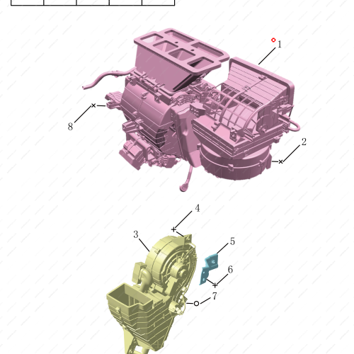 GEELY A/C Compressor OEM 8015020200 / 8889290403 FOR  OKAVANGO