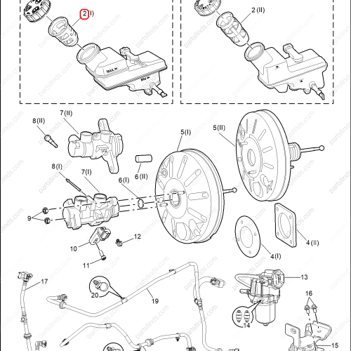 MG Brake fluid reservoir filter OEM 10232904 FOR  MG ZS MG6 MG5 MG GT