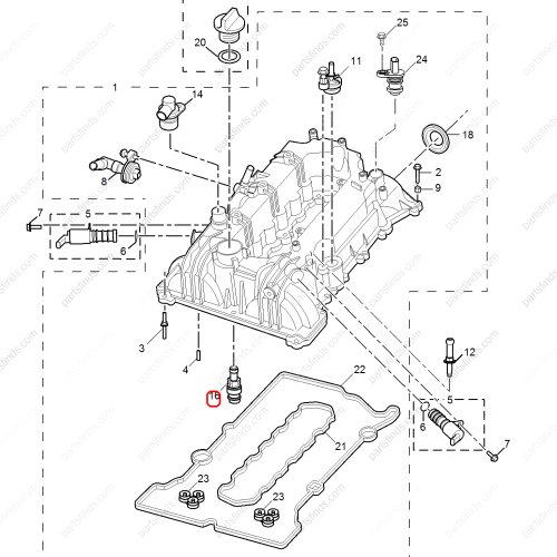 MG Exhaust valve OEM 10244745 FOR  MG ZS