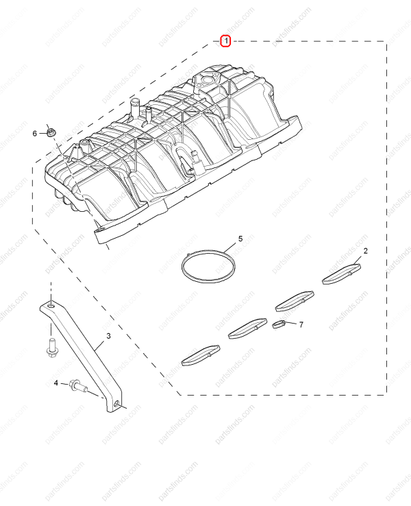 MG Intake manifold OEM 10214090 FOR  MG GS