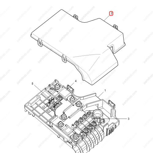 MG Fuse box cover OEM 10137950 FOR  MG GS