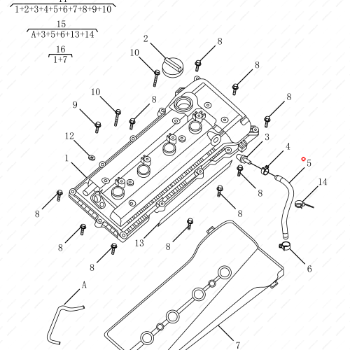 GEELY Ventilation duct OEM 1016050439 FOR  Emgrand GT