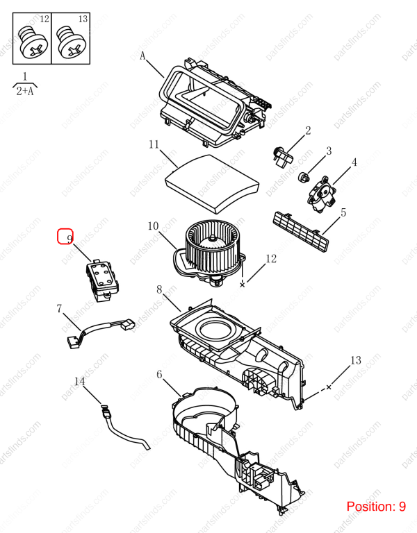 GEELY Air conditioning resistor OEM 8022028000 / 6600161101 FOR Tugella