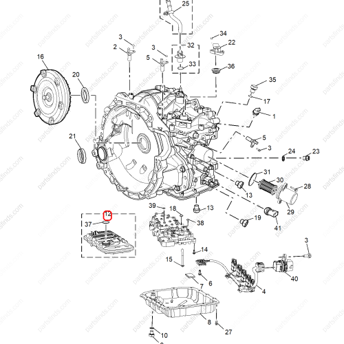 MG Transmission filter OEM 10985821 FOR  MG5