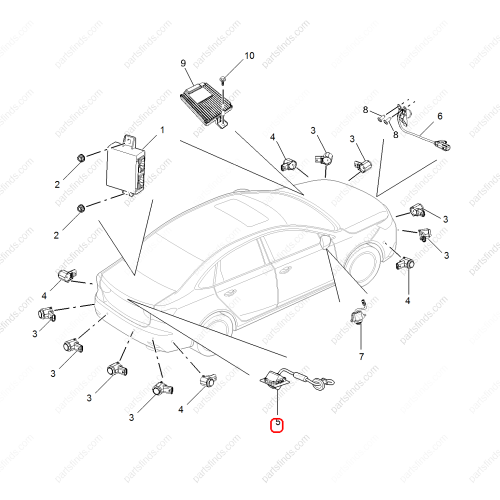 MG Camera OEM 10426632 FOR  MG6