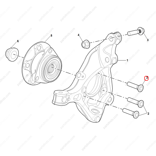 MG Screw OEM 91000597 FOR  MG6