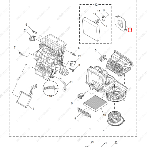 MG Expansion valve gasket OEM 10264958 FOR  MG6