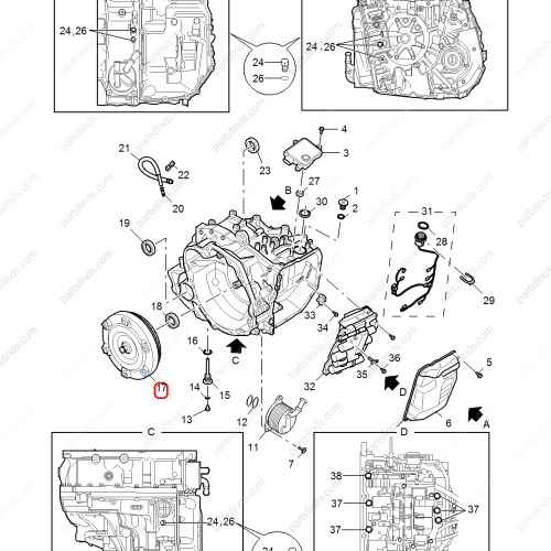 MG Hydraulic torque converter OEM 10479270 FOR  MG ZS