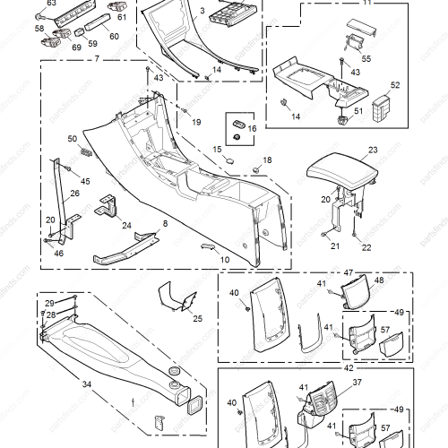 MG Cigarette lighter socket OEM FKFS0030A FOR  MG550 MG6