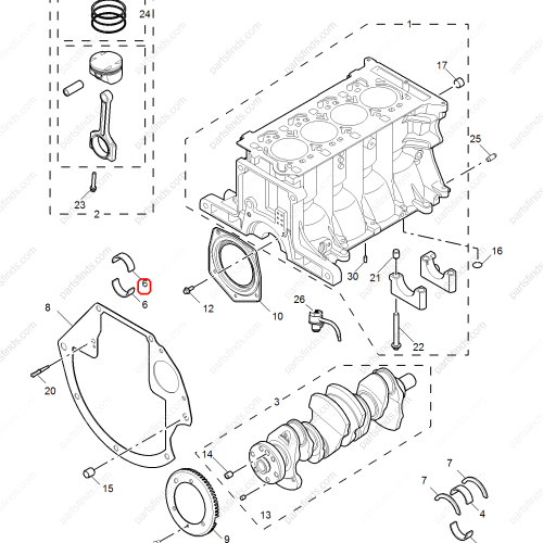 MG Connecting Rod Bearing OEM 10108965 FOR  MG ZS MG5 MG GT