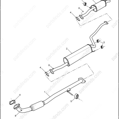 MG Exhaust pipe bracket OEM 50016583 FOR  MG350 MG5