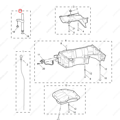 MG Oil dipstick tube OEM 55583684 FOR  MG ZS