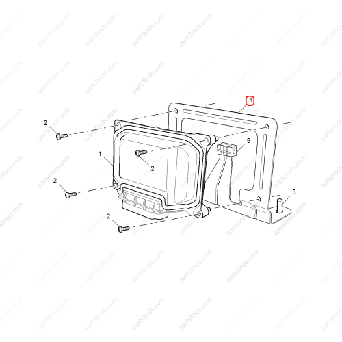 MG Transmission computer bracket OEM 10129427 FOR  MG HS RX5 MG GS