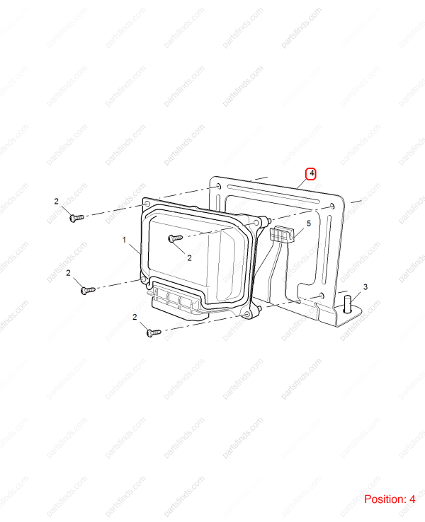 MG Transmission computer bracket OEM 10129427 FOR MG HS RX5 MG GS