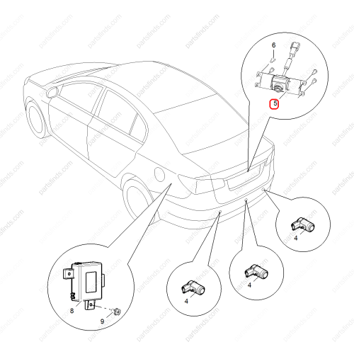 MG Camera OEM 10103633 FOR  MG350