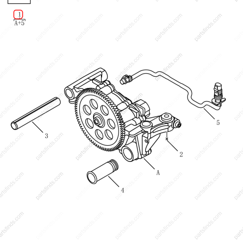 GEELY Oil pump OEM 1050006800 / 5501659989 FOR  Coolray