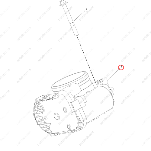 MG Throttle body OEM 10244721 FOR  MG ZS MG5