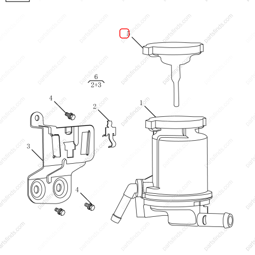 GEELY Power steering pump oil tank cap OEM 1064030030 FOR  Emgrand GT