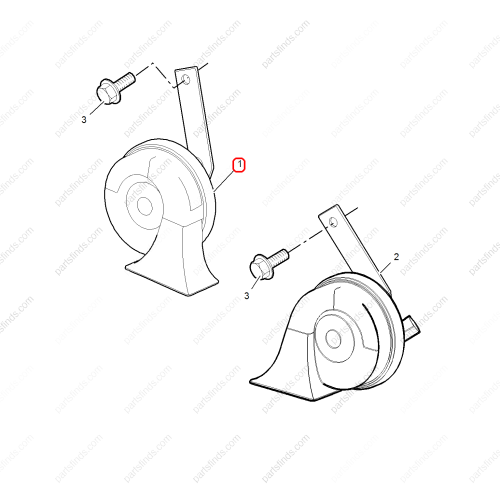 MG Horn OEM 10044189 FOR  MG350