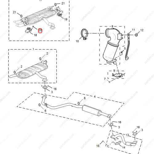 MG Nut OEM 10731341 FOR  MG6