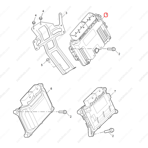 MG Engine control unit OEM 10522502 FOR  MG6