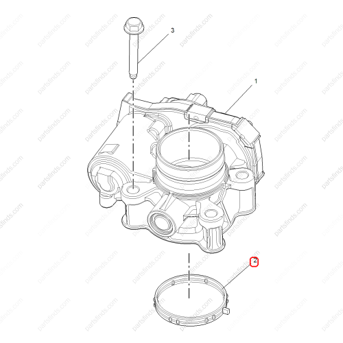 MG Throttle body gasket OEM 10223319 FOR  MG ZS