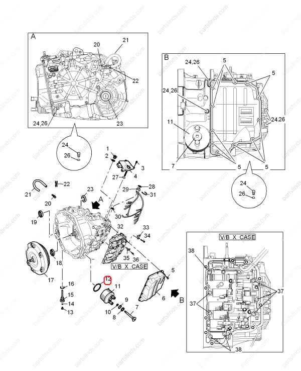 MG O-Ring OEM 10107824 FOR MG350 MG5