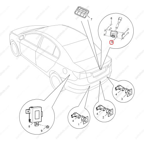 MG Camera OEM 50019870 FOR  MG350