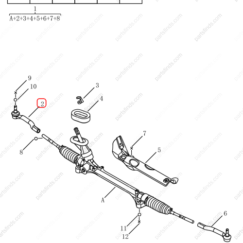 GEELY Tie Rod End OEM 4036531800 / 8889453975 FOR  OKAVANGO