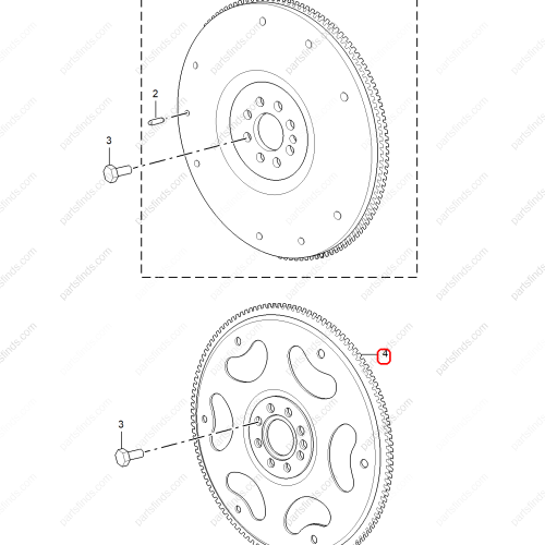 MG Flywheel OEM 10733477 FOR  MG5