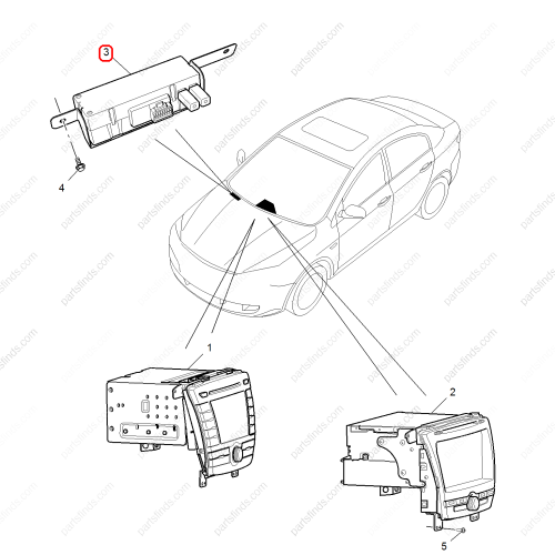 MG Communication control unit OEM 10283213 FOR