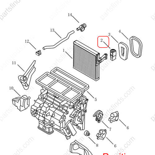 GEELY Expansion valve OEM 8020057100 / 8891959639 FOR  Coolray