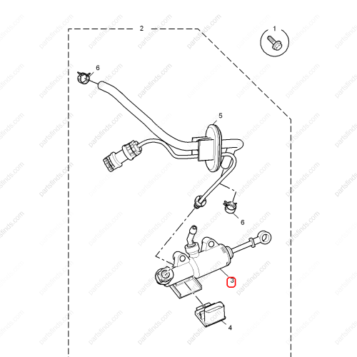 MG Clutch master cylinder OEM 10053638 FOR  MG6