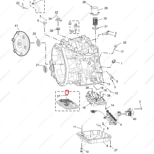 MG Transmission filter OEM 10406912 FOR  MG ZS MG5 MG GT