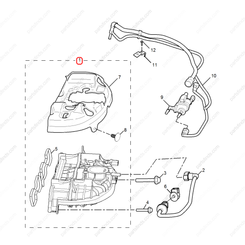 MG Intake manifold OEM 10739100 FOR  MG6 MG5