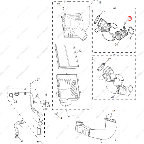 MG Clamp OEM 10541773 FOR  MG HS