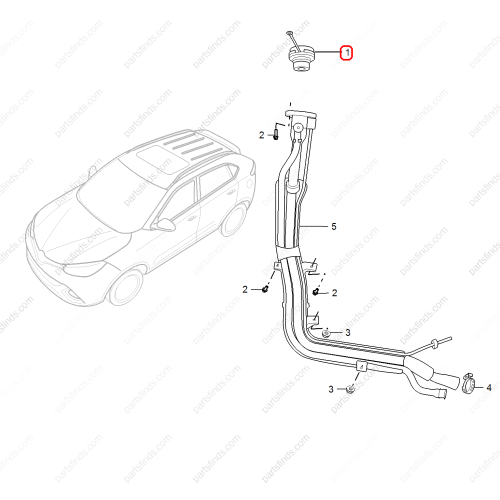 MG Fuel tank outer cover OEM 10019026 FOR  MG ZS RX8 MG6 MG3 MG5 MG HS RX5 MG GS MG3 Xross