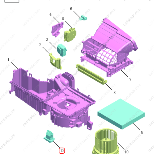 GEELY Air conditioning resistor OEM 8022020200 / 1116000246 FOR  Binrui