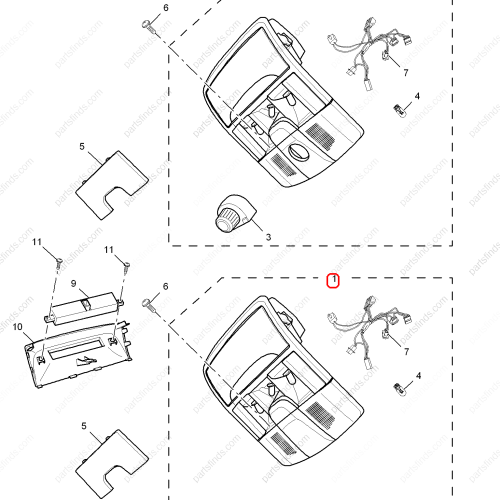 MG Reading light OEM 10226800ASA FOR  MG GS