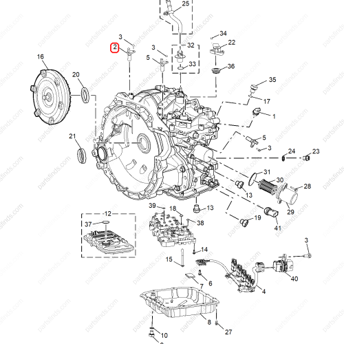 MG Speed sensor OEM 10985075 FOR  MG5